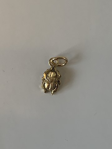 Beetle Pendant/Charms #14 carat Gold