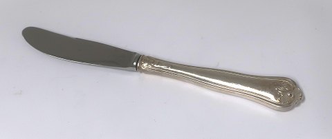 Cohr. Sølvbestik (830). Saksisk blomst. Middagskniv, moderne. Længde 20,5 cm.