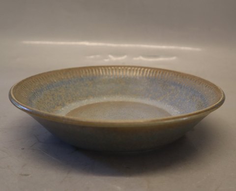 Deep plate 28.5 cm Cereal bowl Green  Ceramics Stoneware Danish Art Pottery 
Knabstrup