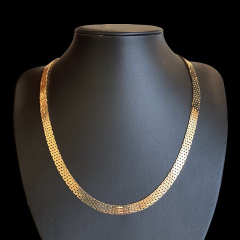 Necklace in 14k gold, l. 52 cm
