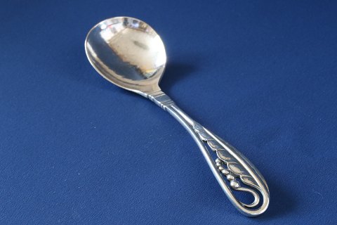Silver spoon in 925 Sterling silver, from Georg Jensen, Ornamental no. 42.