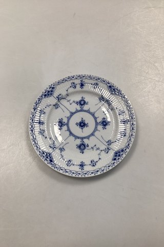 Royal Copenhagen Blue Fluted Half Lace Plate No. 574