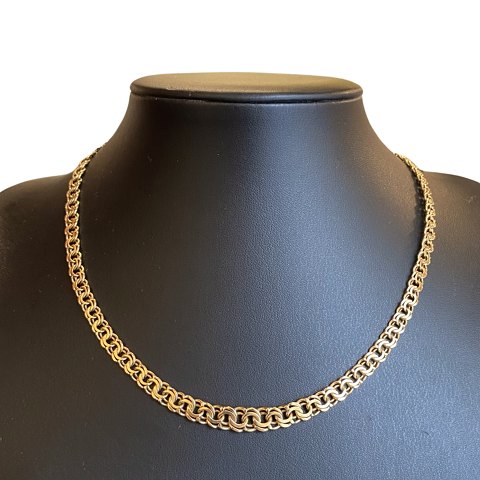 Necklace of 14k gold, l. 42,5 cm
