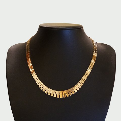 Necklace of 14k gold, l. 43,5 cm
