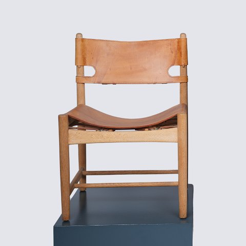 Børge Mogensen; Set of four chairs, model 3237