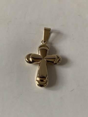 Cross pendant in 14 carats
Gold stamp: 585 SH
H. 29.28 X W. 15.09 mm
Thickness. 2.94 mm