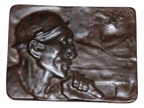 Constantin Meunier
Bronze relief "Smeltearbejdere"