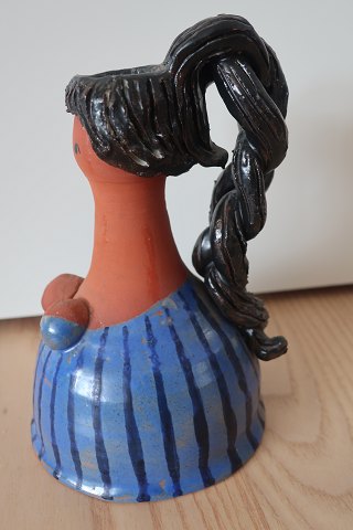Uniq candlesstick  pottery made by Hildegon, the well known potter from the 
island Als in Southern Jutland
H: 18cm
Signatur: Hildegon Als (73?/78?)
In a very good condition
The pottery from Hildegon is sought after