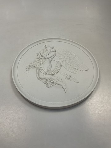 Thorvaldsen bisquit platte Bing og Grøndahl Natten No. 123