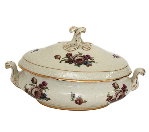 Terrin med låg, Rosenborg, Kjøbenhavns Porcellains Maleri