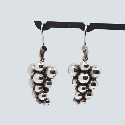 Georg Jensen; Par Moonlight Grapes øreringe i sterlingsølv Georg Jensen; Par Moonlight Grapes øreringe i sterlingsølv