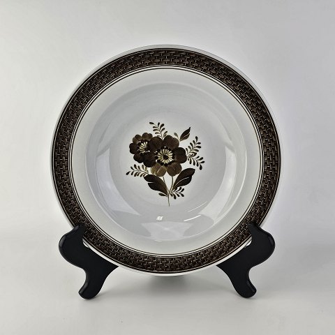 Aluminia dyb tallerkenTranquebar brun947