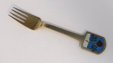 MichelsenChristmas fork1977Sterling (925)