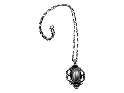 Georg Jensen Årssmykke 1989Vedhæng med halskæde