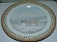 WE BUY Royal Copenhagen Flora Danica Game Plate with Polar Bear No 239/3549