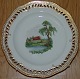 Royal Copenhagen Flora Danica Privat painted Plates with motifs