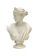 Aabenraa Antikvitetshandel presents: Marble headThe god Artemis / Diana