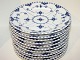 Antik K presents: Blue Fluted Full LaceExtra flat luncheon plate 21.7 cm. #1091