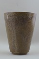 Arne Bang. Ceramic vase. marked AB 75.