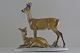 Large Rosenthal, M. H. Fritz, number 974. Porcelain figurine , 2 deers.