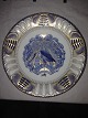 Danam Antik 
presents: 
Rare Bing 
& Grondahl Art 
Nouveau Deep 
plate from the 
Heron Service 
1886-1889