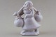 Hjorth (Bornholm) glazed stoneware figure in the shape of a woman.