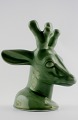 Royal Copenhagen Axel Salto deer, glazed stoneware.