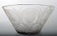 Lalique kunstglas skål, Art Deco.