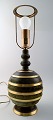 GAB (Guldsmedsaktiebolaget) Art deco table lamp, bronze. 1940s.
