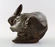 Saxbo kanin i stentøj af Hugo Liisberg.
