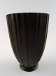 Just Andersen light bronce metal vase, model number 2363.
