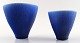2 Berndt Friberg ceramic vases for Gustavsberg.
