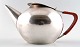 Art Deco teapot silverplated, WMF (Württembergische METALLWARENFABRIK)