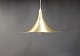 Gubi Semi pendant silver colored designed by Claus Bonderup and Thorsten Thorup.
5000m2 showroom.