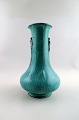 Svend Hammershøi for Kähler, HAK, glazed stoneware art pottery vase, 1930s.