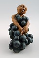 Bing & Grondahl stoneware figurine of small bacchus with bunch of grapes by Kai 
Nielsen.
Model number 4027. From the series 