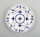 3 pieces. Royal Copenhagen Blue Fluted Plain Side Plate # 182
Measures 13,5 cm.