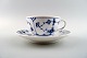 5 sets Fluted plain Royal Copenhagen porcelain.
Chocolate Cups and saucer no. 465.