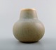 Carl Harry Stålhane/Stalhane, Rörstrand/Rorstrand stoneware vase. Beautiful 
light glaze.