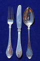 Bernstorff Danish silver cutlery, Settings dinner 
cutlery