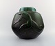 Motala pottery, Sweden, 1940s. Large Art deco ceramic vase.
