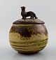 Knud Kyhn for Royal Copenhagen ceramic lidded jar.