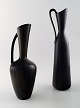 Gunnar Nylund, Rörstrand 2 vases / pitchers in art pottery.
