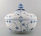 Monumental Royal Copenhagen Blue Fluted Jubilee Bowl in porcelain, 1775-2000 
(225 year anniversary)