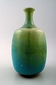 Sven Hofverberg (1923-1998) Swedish ceramist.
Ceramic vase in green and blue shades.