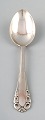 Georg Jensen Lily of the valley silver dessert spoon.
