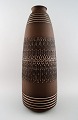 Ulla Winblad for Alingsas Ceramics, Sweden, floor vase in modern design.
