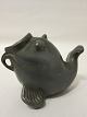 Vase, shaped as a fish, made of diskometal, Just Andersen
L: 8cm, W: 6cm