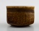 Edith Sonne Bruun for Saxbo, lille keramik vase, smuk glasur. 
