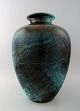 Richard Uhlemeyer, German ceramist.
Large floor vase, beautiful glaze in dark shades.
